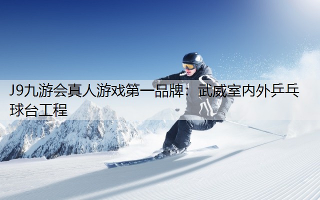 J9九游会真人游戏第一品牌：武威室内外乒乓球台工程