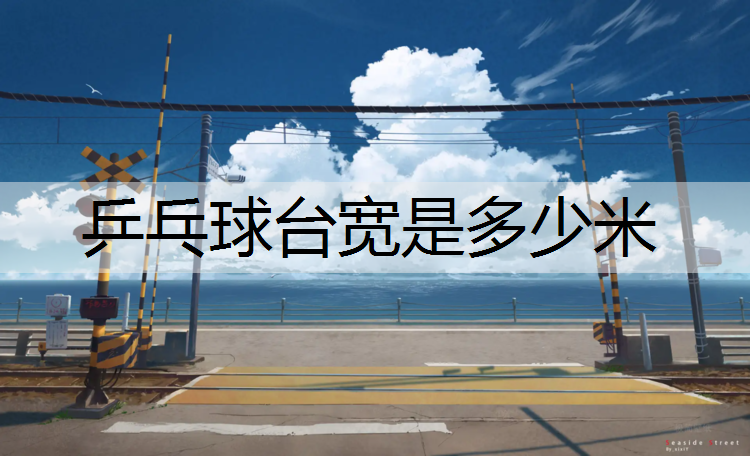 乒乓球台宽是多少米